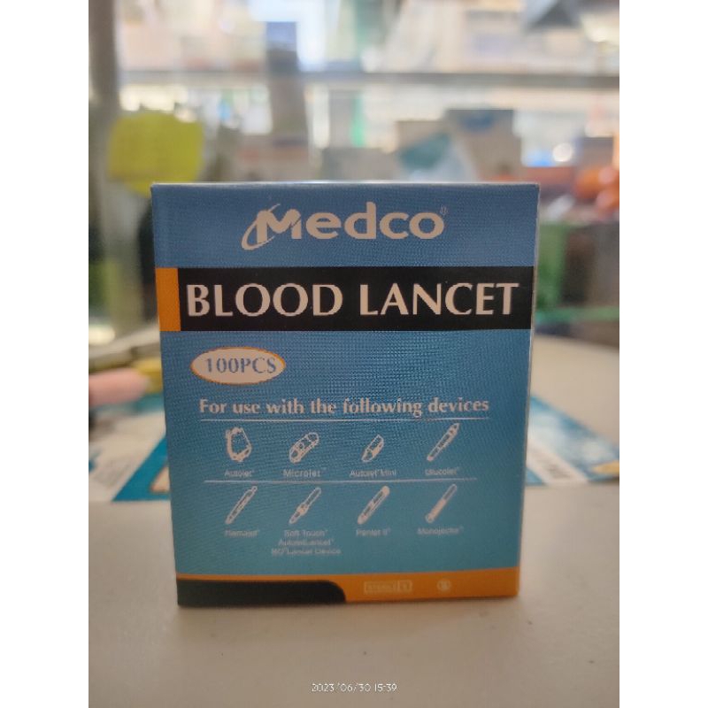 BLOOD LANCETS 100pcs | Shopee Philippines