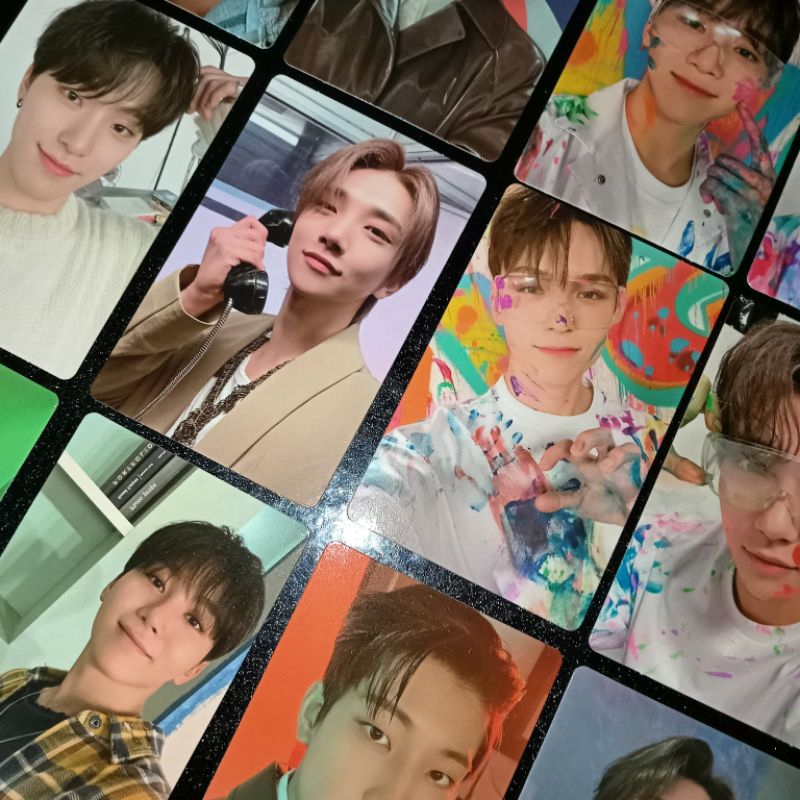 SEVENTEEN Face The Sun, Attacca Carat Version Photocards | Shopee ...