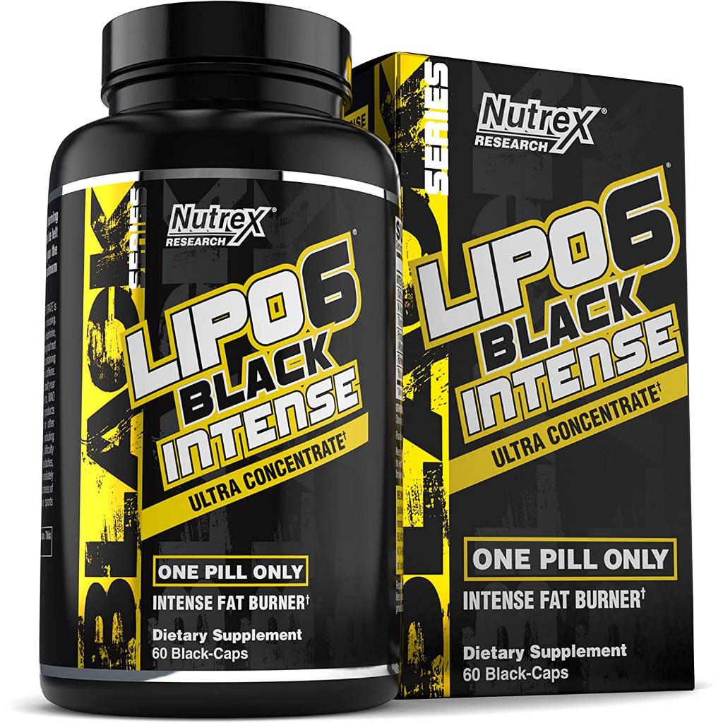 Nutrex Lipo 6 Black Intense Ultra Concentrate Fat Burner Lipo-6 Ultra ...