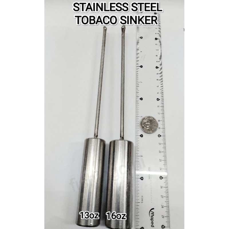 DROP SINKER LONG SHAFT stainless steel fishingcmi solid weights