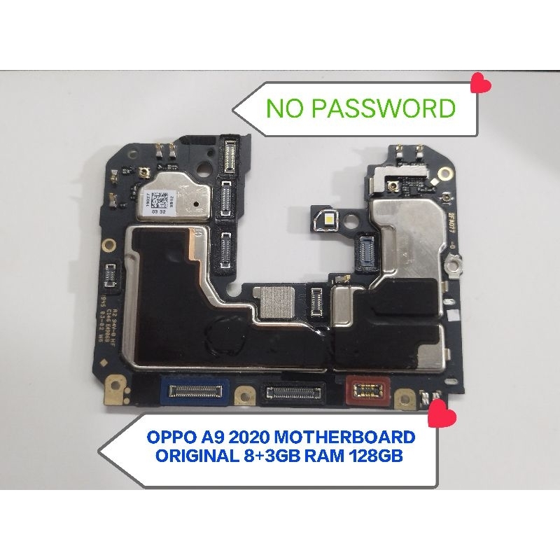 OPPO A9 2020 MOTHERBOARD ORIGINAL NO PASSWORD Shopee Philippines
