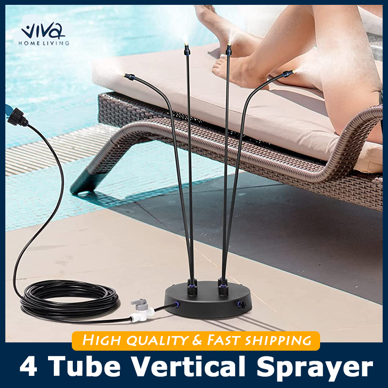 Standing Misting Cooling System, Stand Mister for Outside Patio