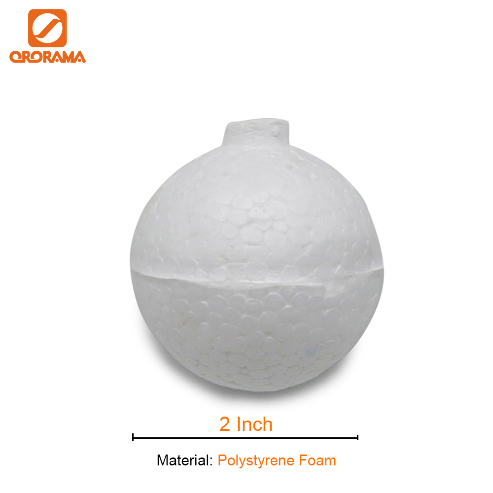 Matchabow 12pc Round White Polystyrene Foam Balls - 6cm? For Craft Modelling