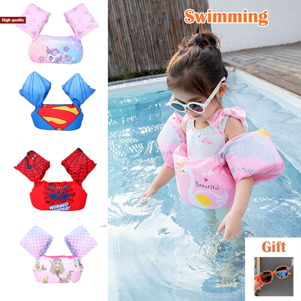 Life Vest For Kids， Floaters For Baby Floaters For Kids Arm Swimming 