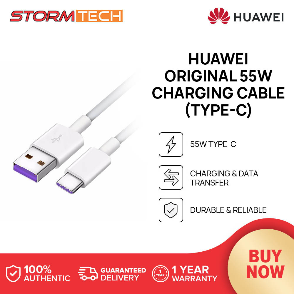 HUAWEI 55W 5A USB Type-C Cable | Shopee Philippines