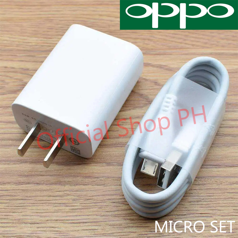 OPP Charger Original Fast Charger Micro Usb 2IN1 Adapter Set For ...