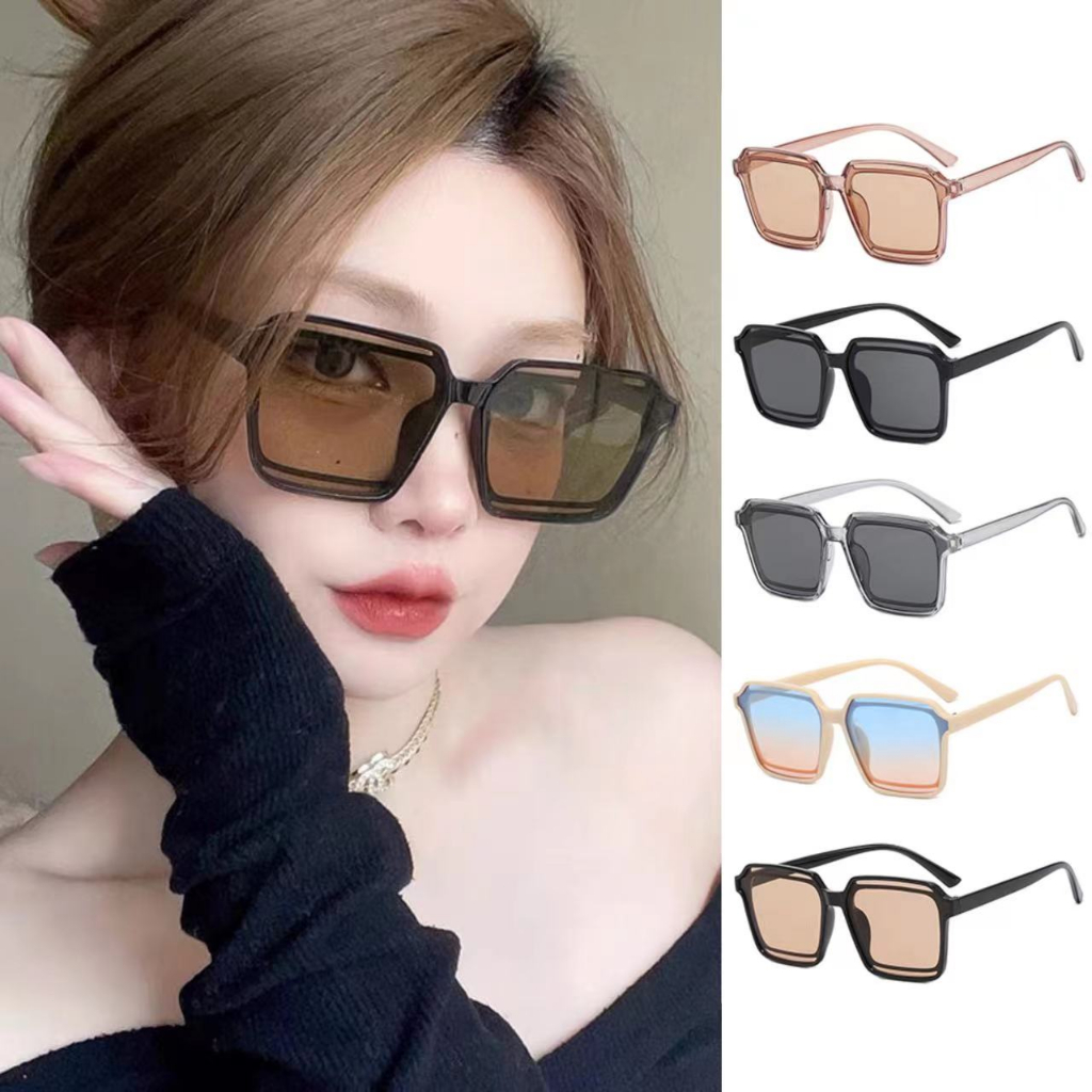 Fashion Women's Fashion Trend Full Frame Sunglasses Light Luxury Style ...