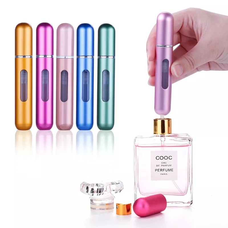 5ml Mini Spray Bottle Empty Cosmetic Container Refillable Perfume ...