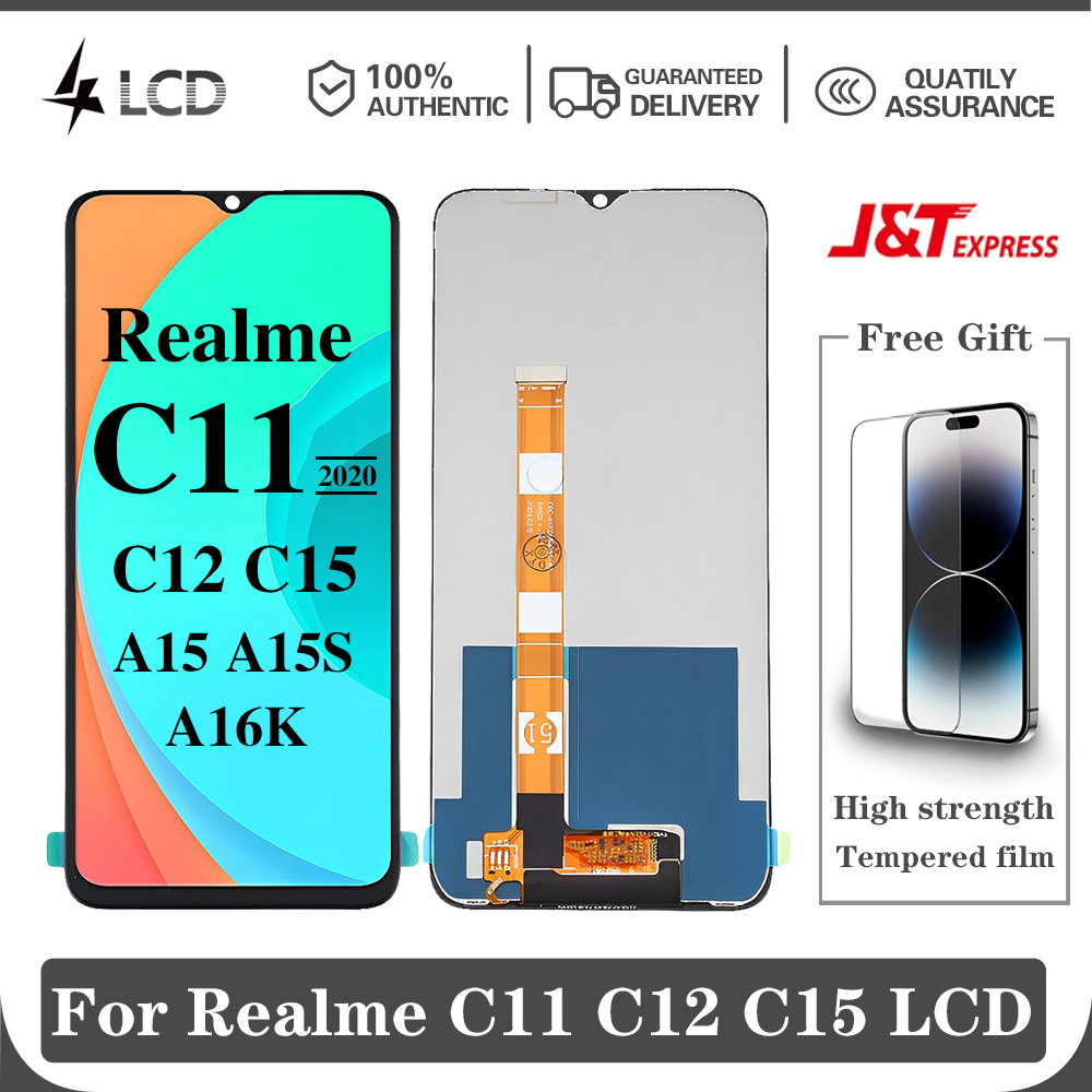 For Realme C11 Realme C12 Realme C15 Oppo A15 A15s A16k Lcd Touch Screen And Digitizer Assembly 3150