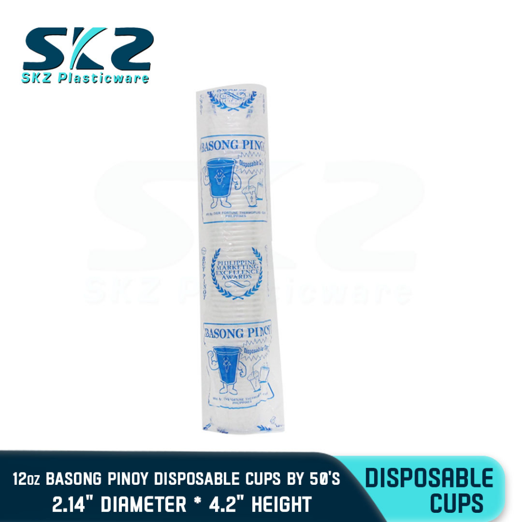 SKZ BASONG PINOY DISPOSABLE CUP | Shopee Philippines