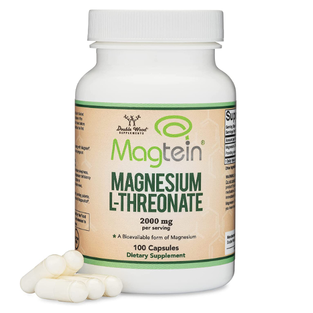 2,000 mg Magnesium LThreonate Supplement for Healthy Sleep & Memory