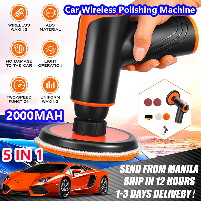Wireless Car Polisher Machine Car Wax Polisher Buffing Machine Electric