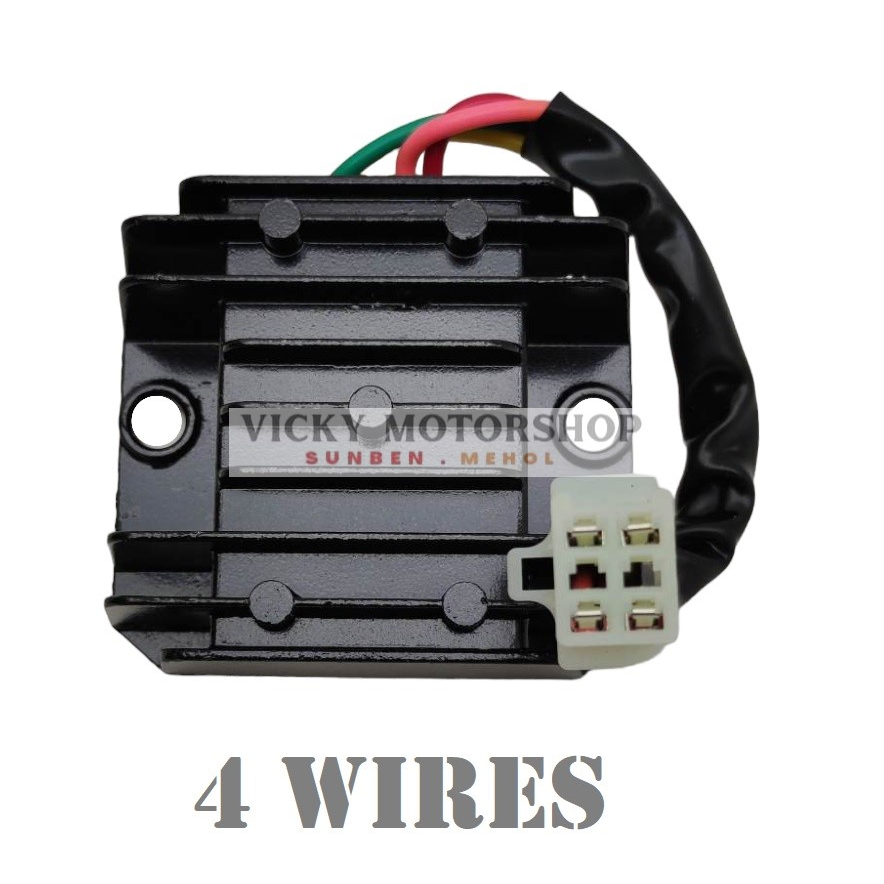 REGULATORS/RECTIFIERS FOR TC125 RS100 XRM 4WIRES Shopee Philippines