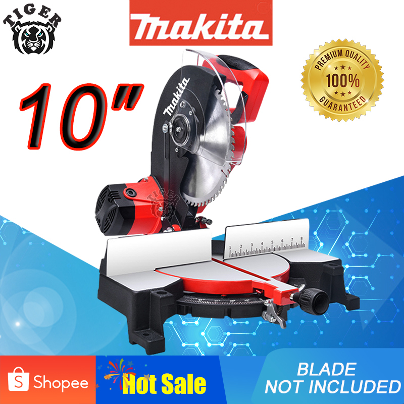 Makita Miter Saw 10 Inch Aluminum Cutter Corded 045 Degrees Bevel