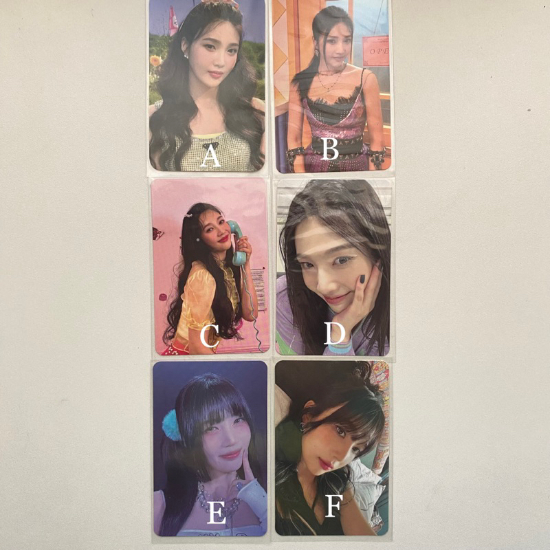 [onhand] red velvet joy assorted photocards (queendom birthday