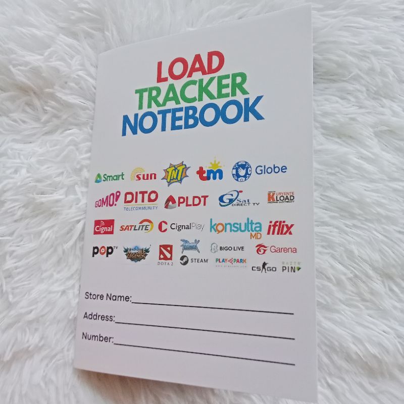 Load Tracker Notebook Shopee Philippines