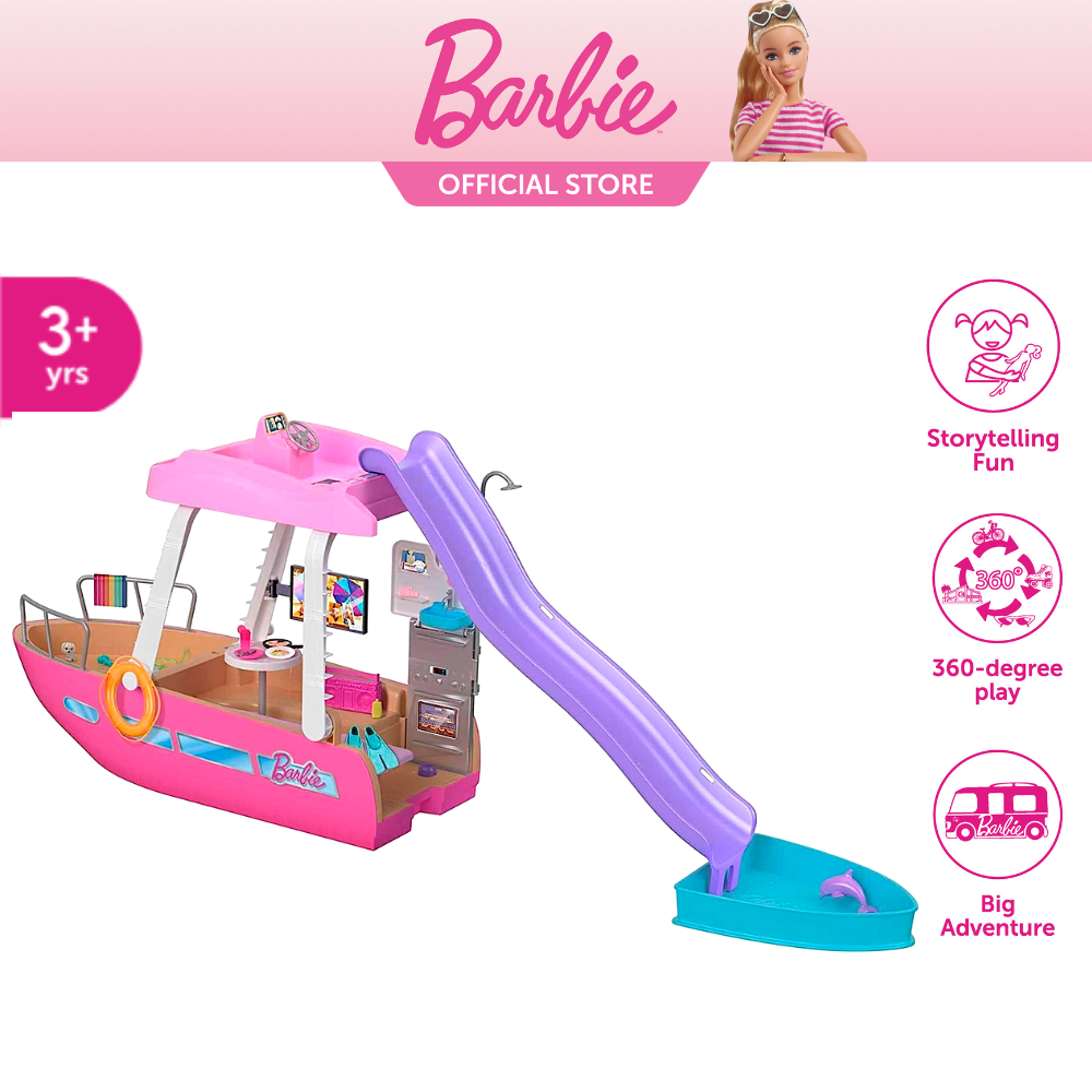 Barbie boat playset online