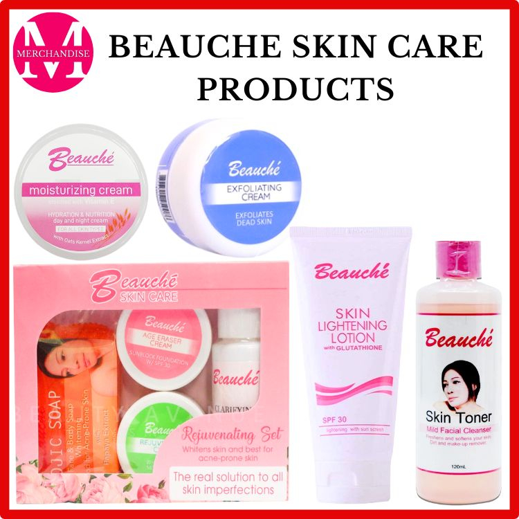 Beauche International Rejuvenating Set Whitening Exfoliating Cream with