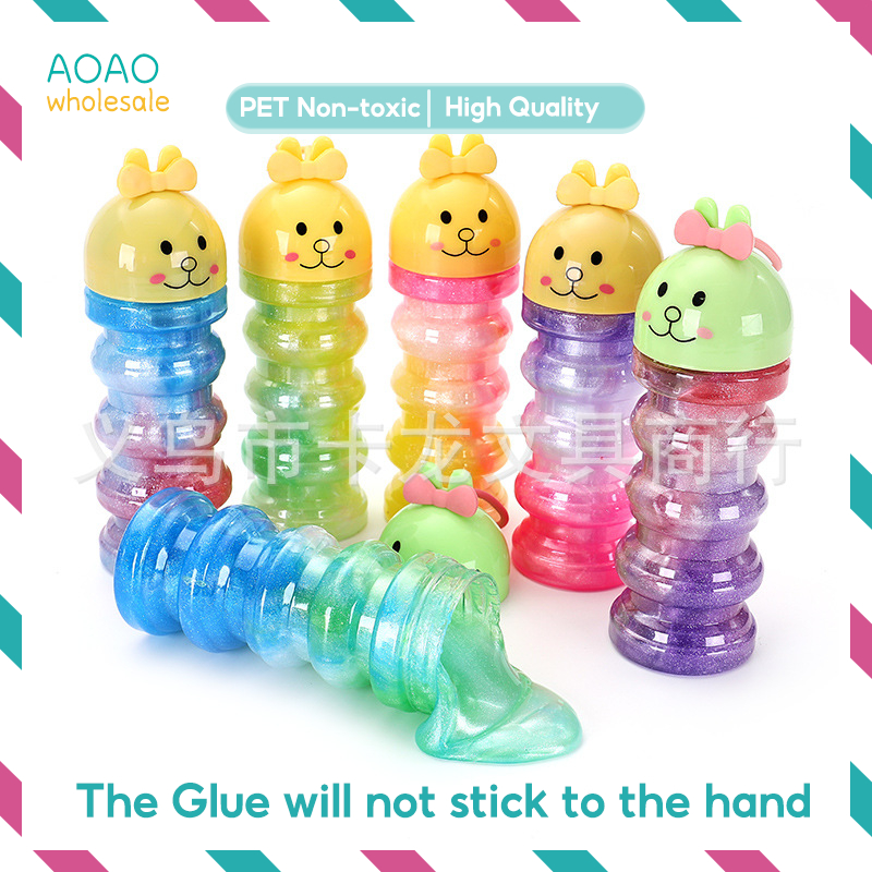 Slime set Not stick to the hand Squishy Toys PET Nontoxic Lootbag
