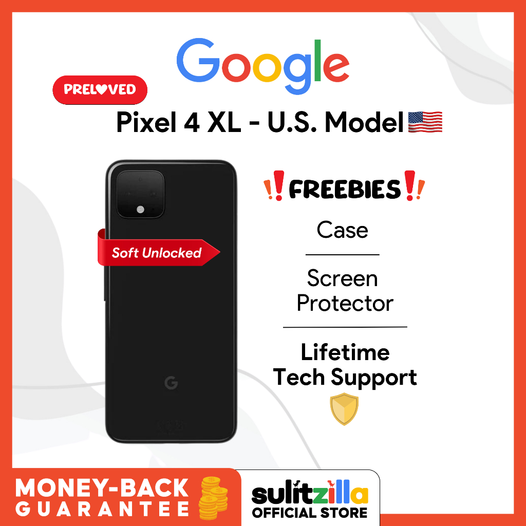 Google Pixel 4 XL - 64GB - Just Black - Soft Unlocked - Good Condition with  Freebies u0026 Warranty