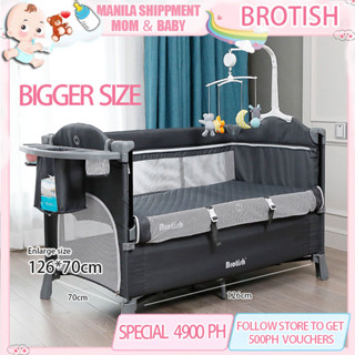 Multifunctional baby crib store 7 in 1