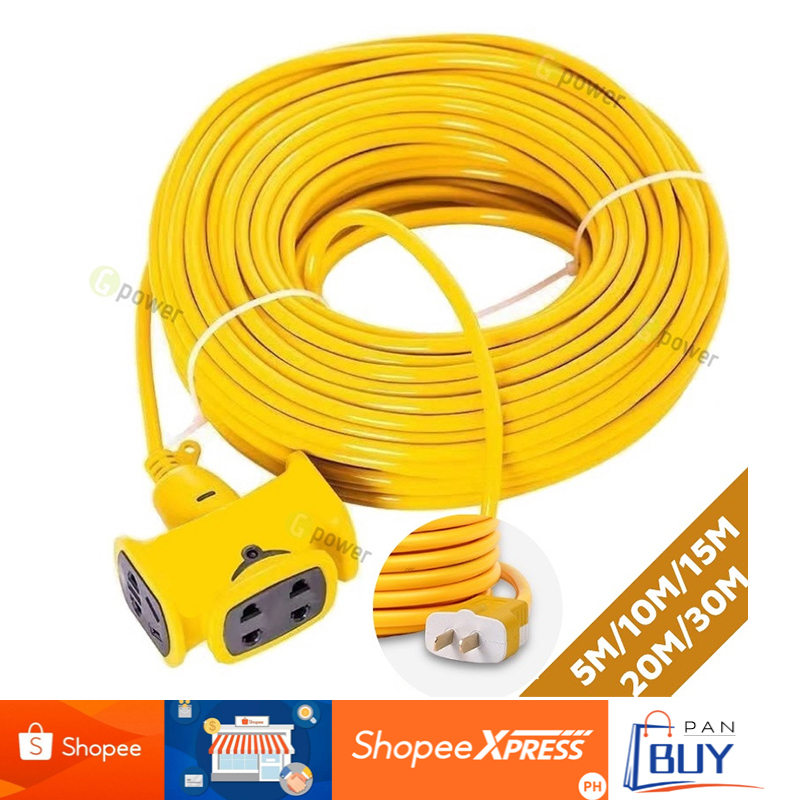 Extension Cord Extralong Plugin Strip 10M/20M/30M Electric Vehicle