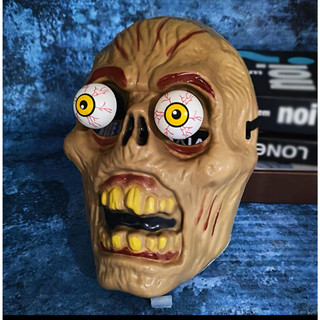 Halloween Scary Zombie Clown Horror Ghost Mask Breathable Lights Skull ...