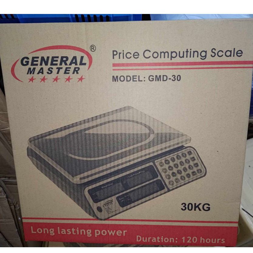 General Master Digital Scale 10, 15, 30kg or Waterproof | Shopee ...