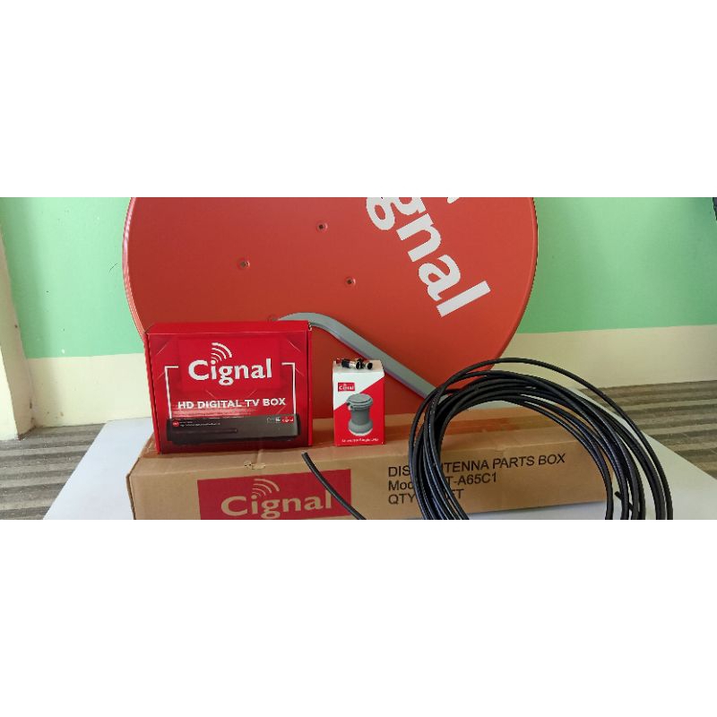 Cignal box complete accessories | Shopee Philippines