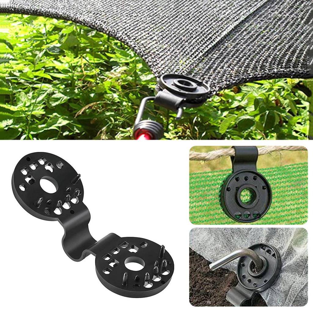 50pcs/set Sunshade Net Clip Shade Cloth Clamp Garden Fence Net Fix ...