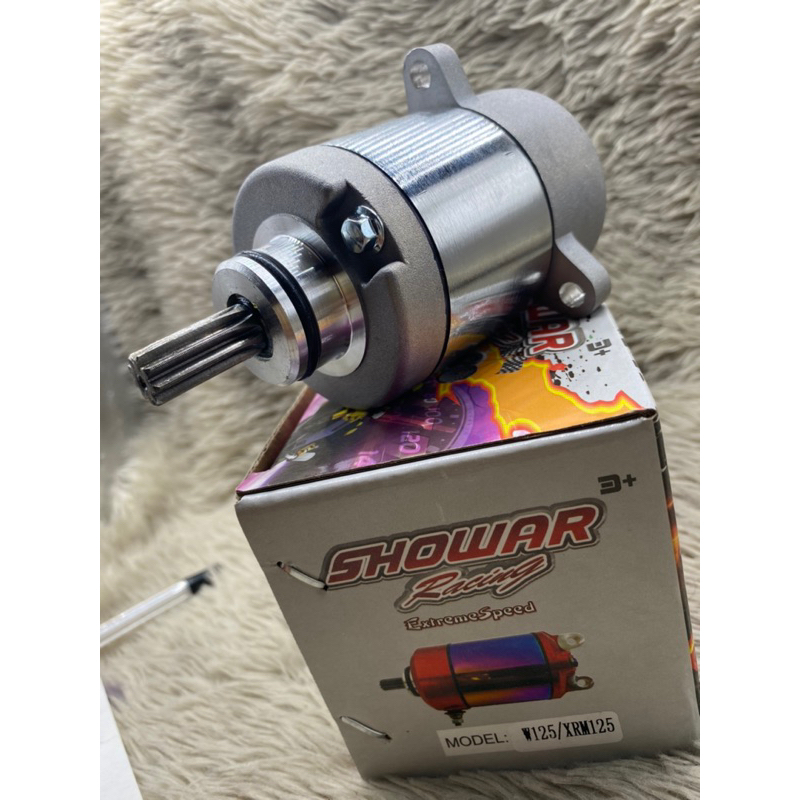 SHOWAR RACING STARTER MOTOR W125/XRM125 | Shopee Philippines