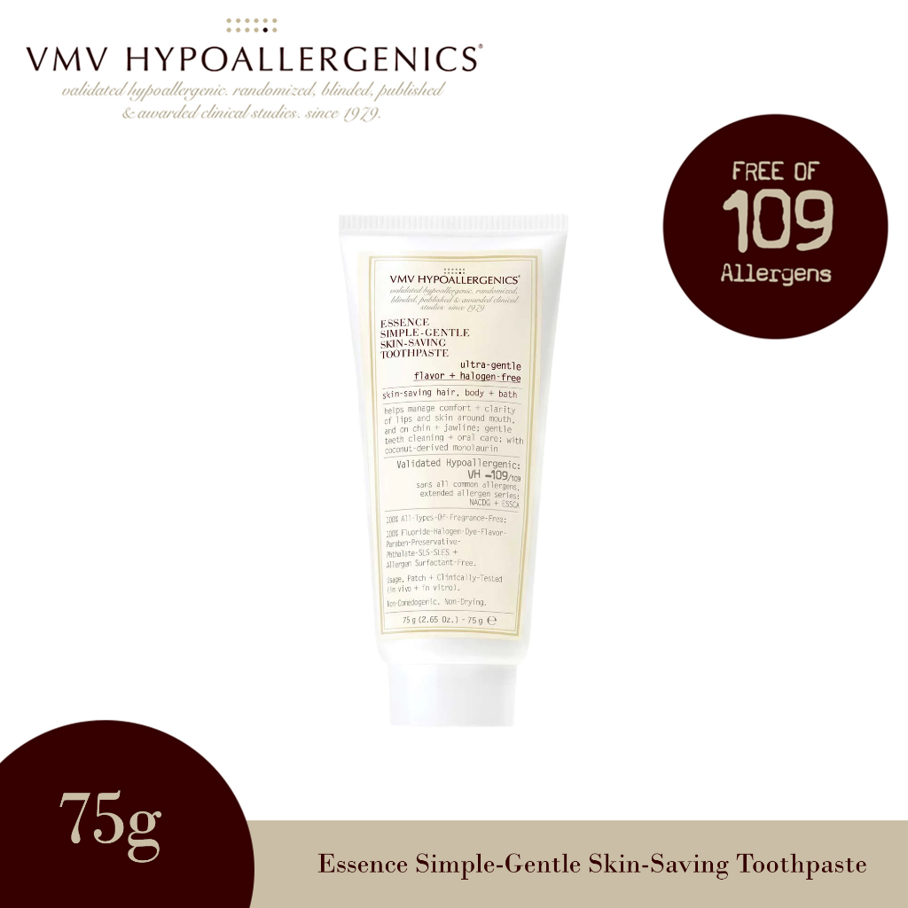 VMV Hypoallergenics Essence Simple-Gentle Skin-Saving Toothpaste ...