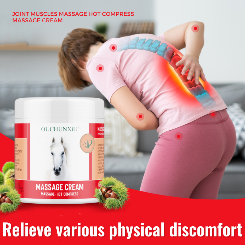 Horse Oil Massage Cream 250ML Joint Knee Pain Killer Waist Shoulder