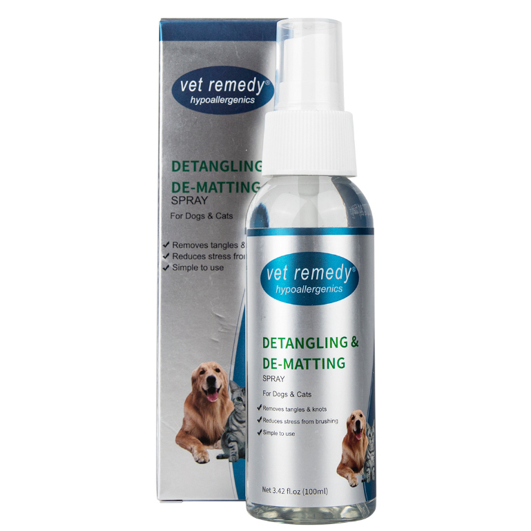 Vet Remedy Detangling & DeMatting Spray for Dogs & Cats 100ml Shopee Philippines