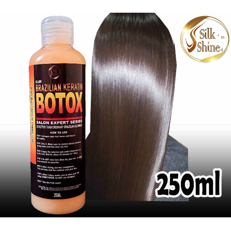 250ml Brazilian Keratin Botox Hair Treatment up to 80 Straightening