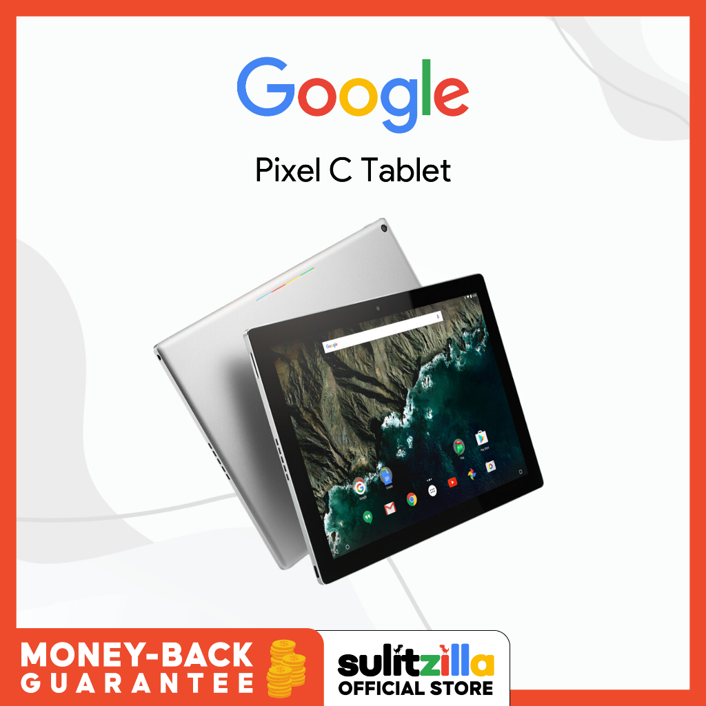 Google Pixel C Tablet - 10.2” Display - Silver Aluminum | Shopee ...