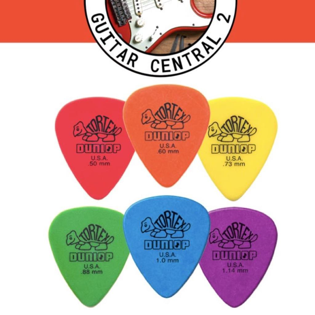 1pc Jim Dunlop USA Tortex Standard 