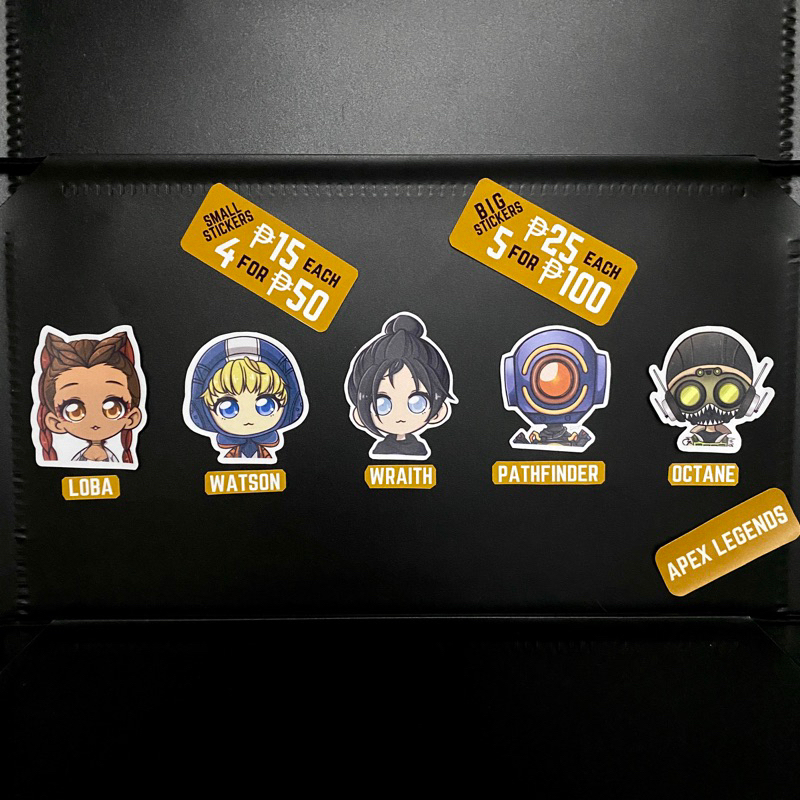 Apex Legends Waterproof Stickers | Matte | Original Art | Shopee ...