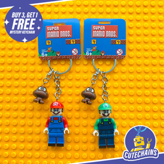 Lego mystery brick keyring hotsell