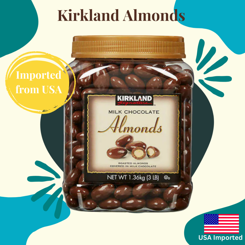 Kirkland Signature Almonds, Milk Chocolate, 1.36kg Shopee Philippines