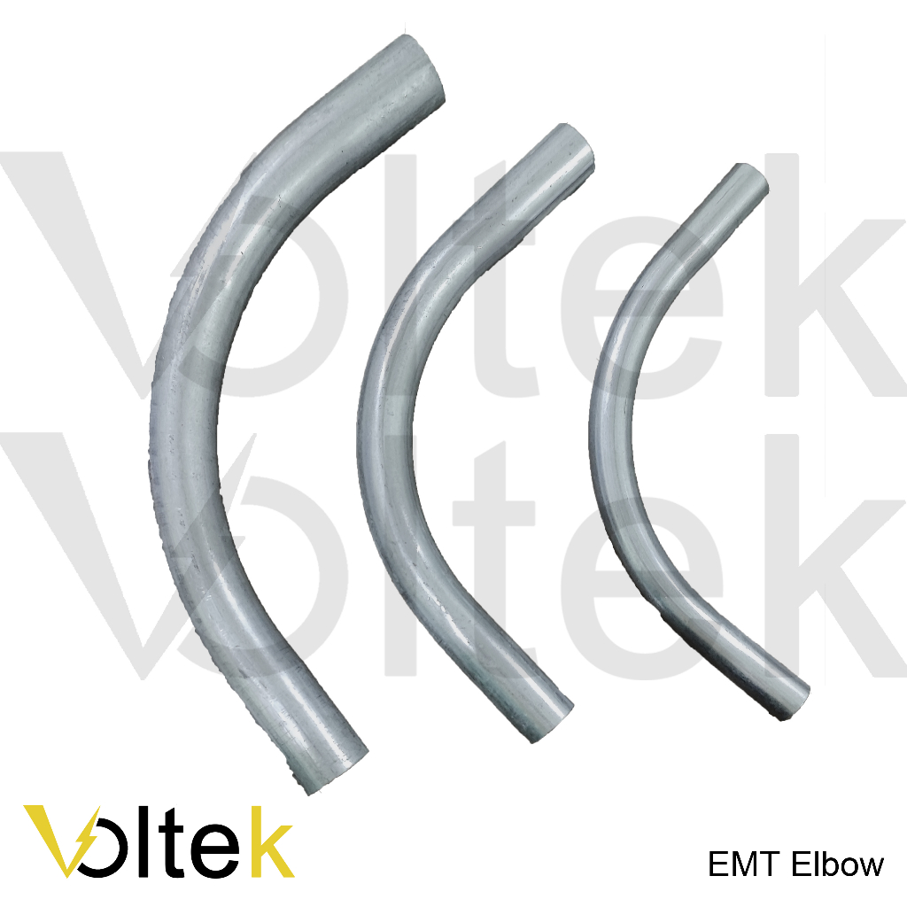 Emt conduit Elbow for emt pipe size 1/2", 3/4", 1" inch for electrical Shopee Philippines