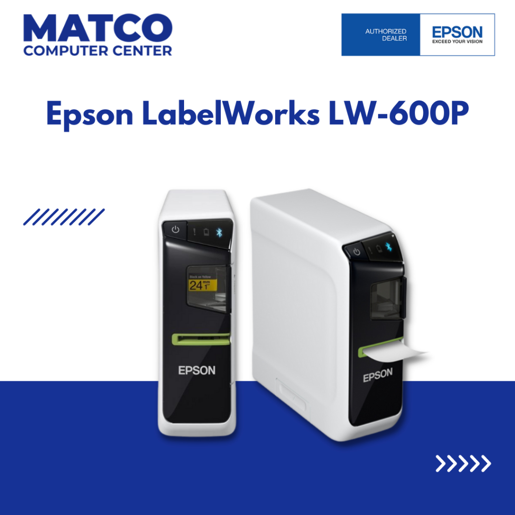 EPSON LabelWorks LW600P Bluetooth PCConnectable Label Printer