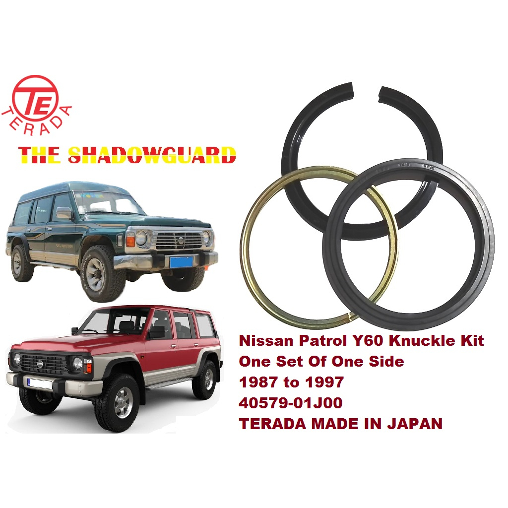 Nissan Patrol Y60 1987 to 1997 One Side Front Axle Knuckle Seal Kit