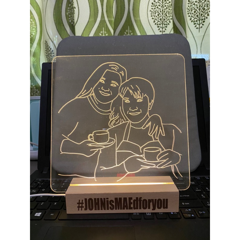 Customized Acrylic Led Lamp | Shopee Philippines