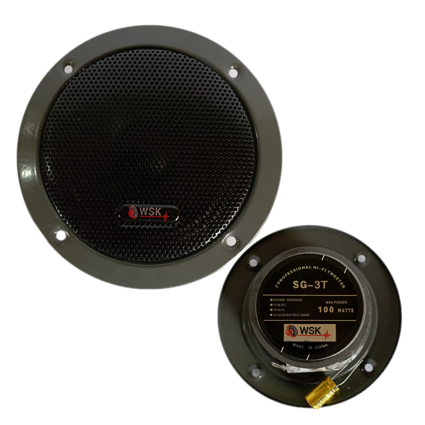 WSK SG3T Professional HiFi Tweeter Speaker with FREE CAPACITOR