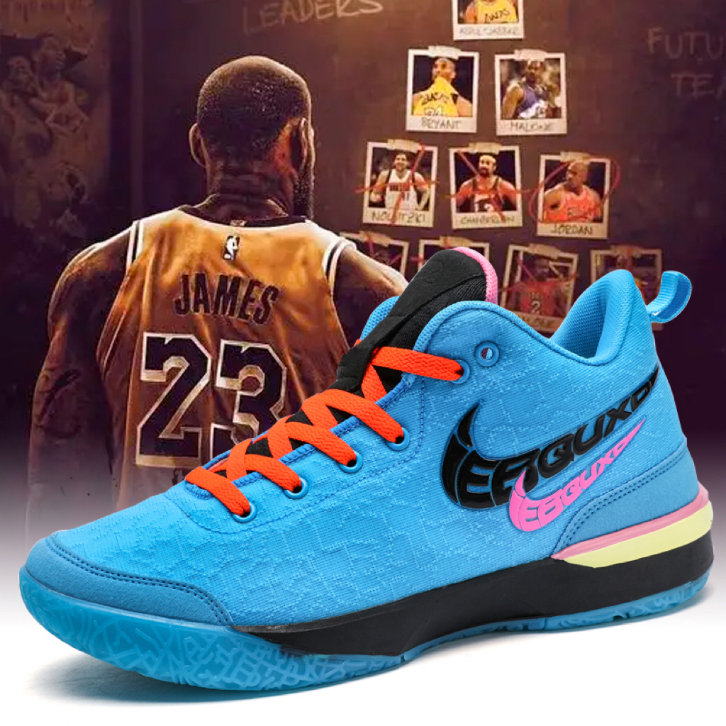 PH Sports Lebron XX Swoosh check May Spike Low cut Basketball Shoes