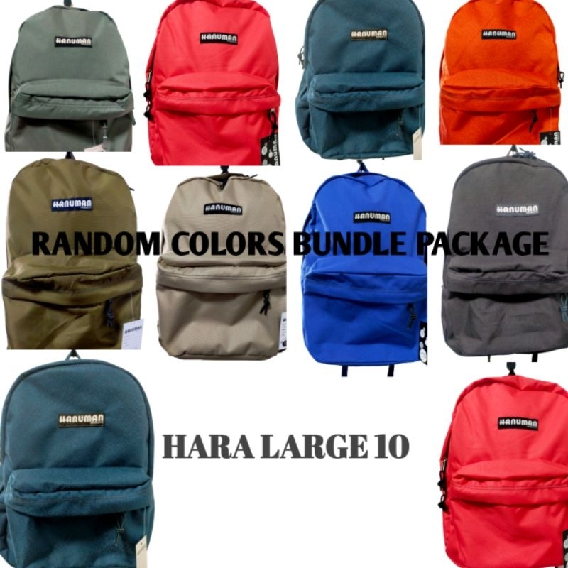 HANUMAN BACKPACK NEGOSYO BUNDLE HARA LARGE | Shopee Philippines