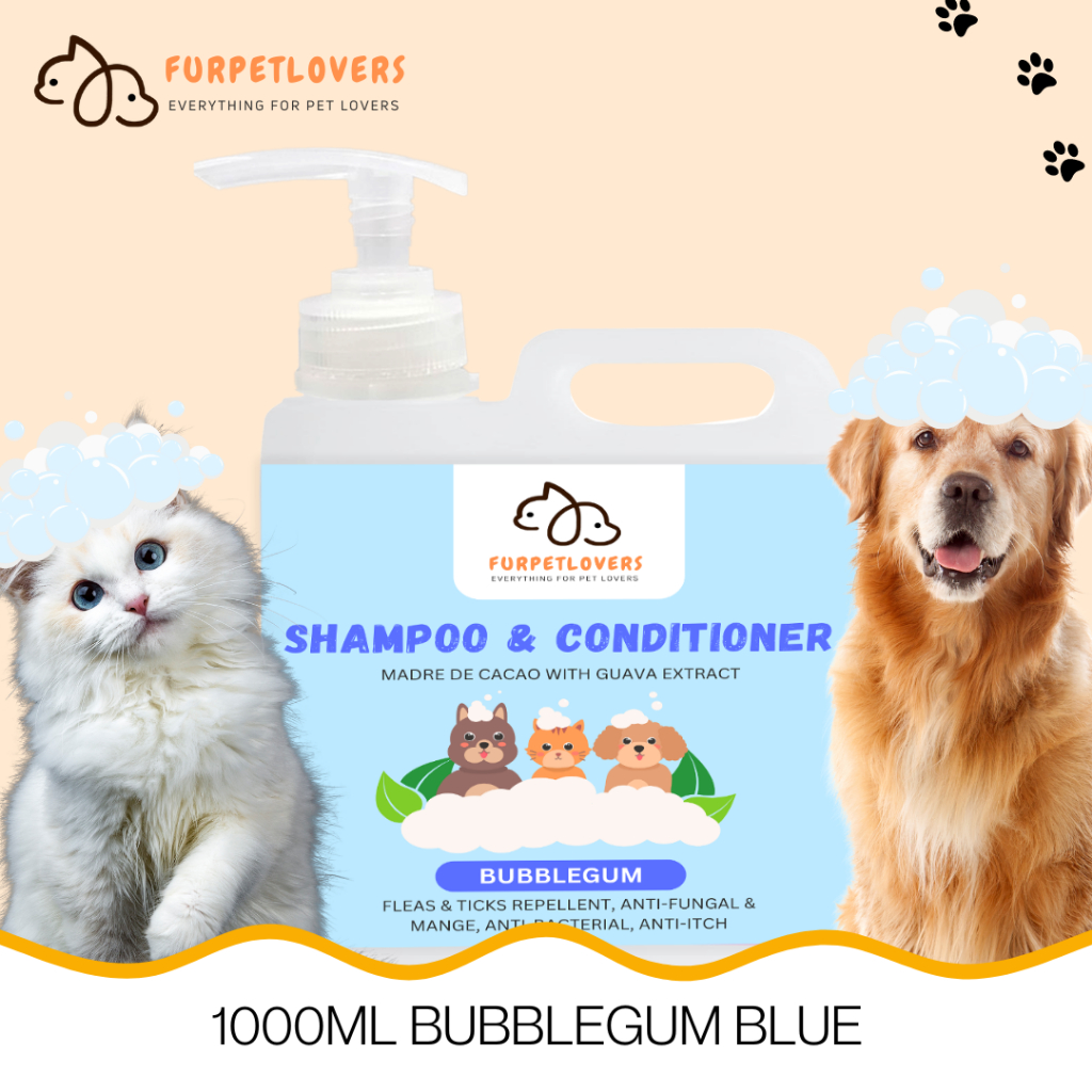Shampoo & Conditioner for Dog and Cat BUBBLEGUM Madre De Cacao with