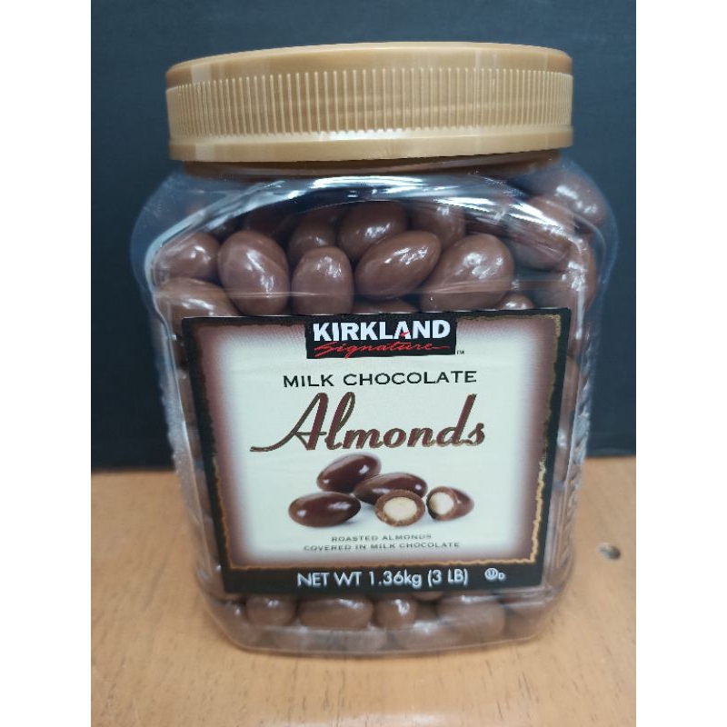 KIRKLAND MILK CHOCOLATE ALMONDS 1.36kg Shopee Philippines