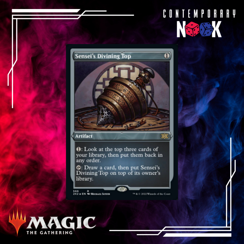 MTG Sensei's Divining Top (Foil Etched) [Double Masters 2022] Shopee